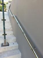 Mirror and Grain Finish Handrails